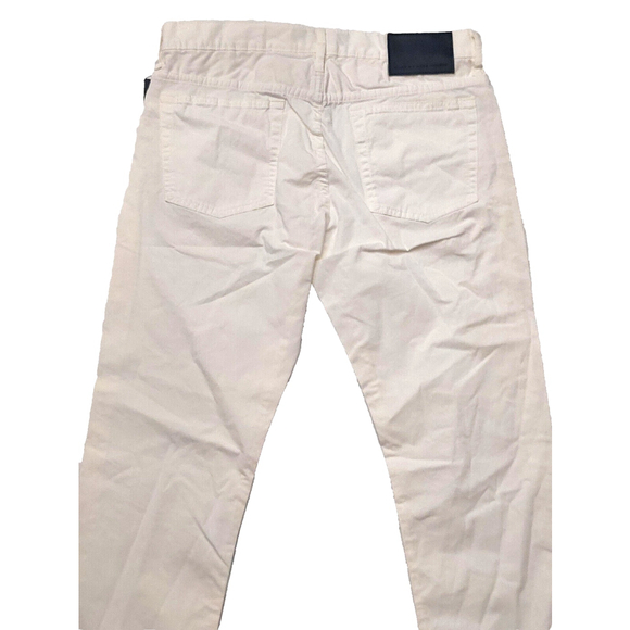 Marc by Marc Jacobs Canvas White New Uniform Fit Straight Leg Jeans 30x34 - Picture 11 of 16